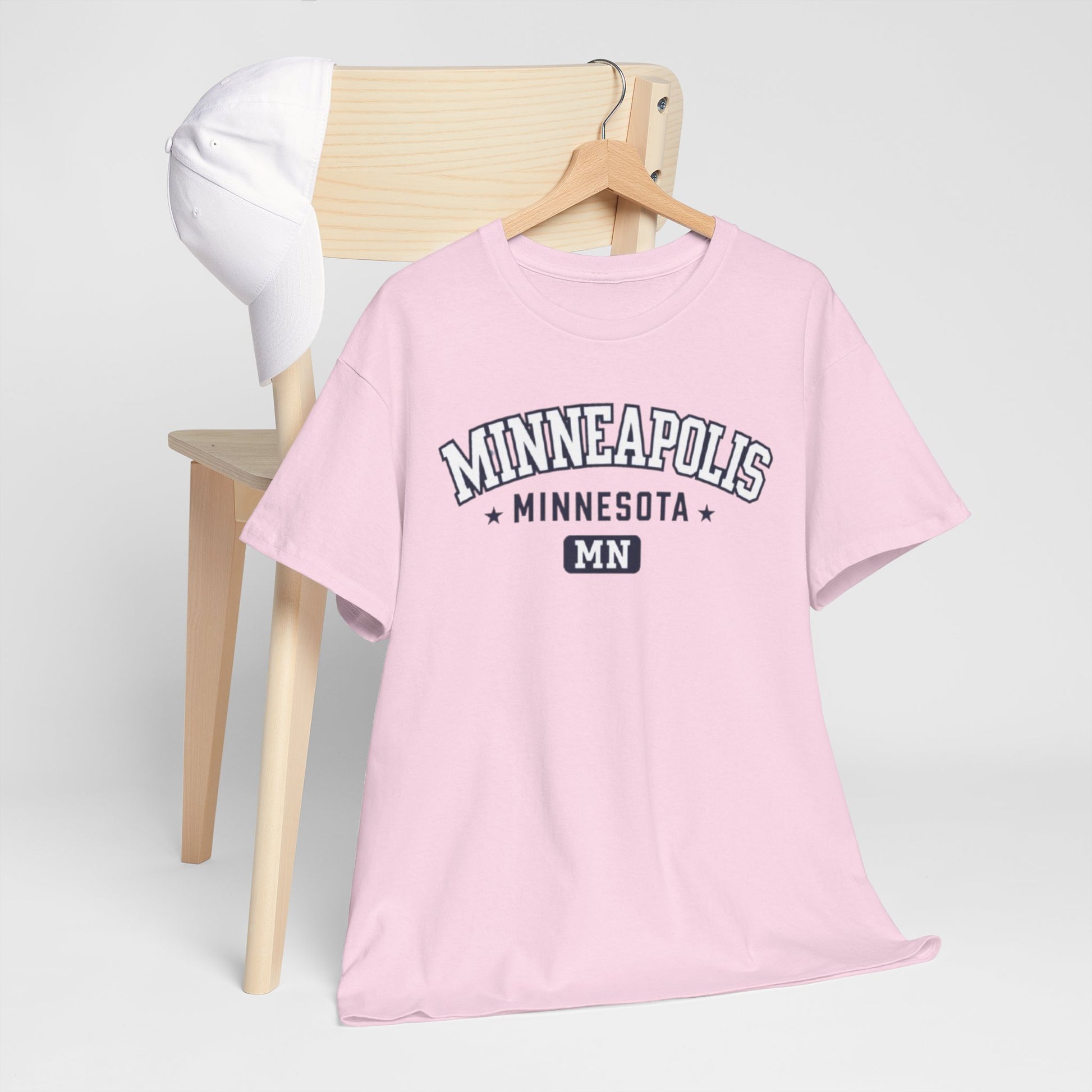 Minneapolis Minnesota MN Retro College T-Shirt — City  Tee streetwear fashion product image 9