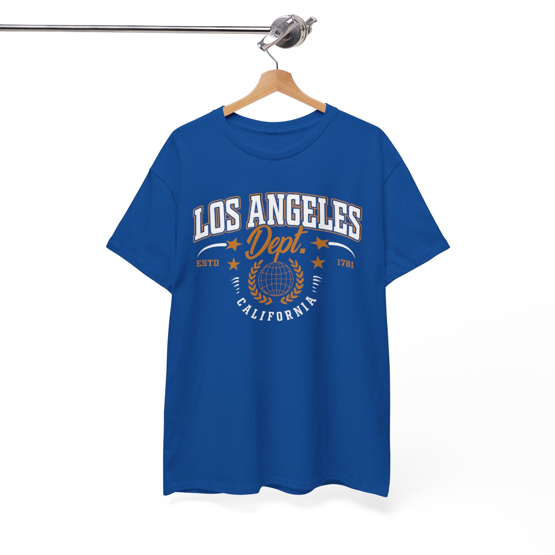 White Smoke Los Angeles Dept. California Graphic Tee — Vintage Athletics T-Shirt