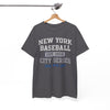 White Smoke New York Baseball City Series Tee – EST. 1903 Vintage Athletic T‑Shirt