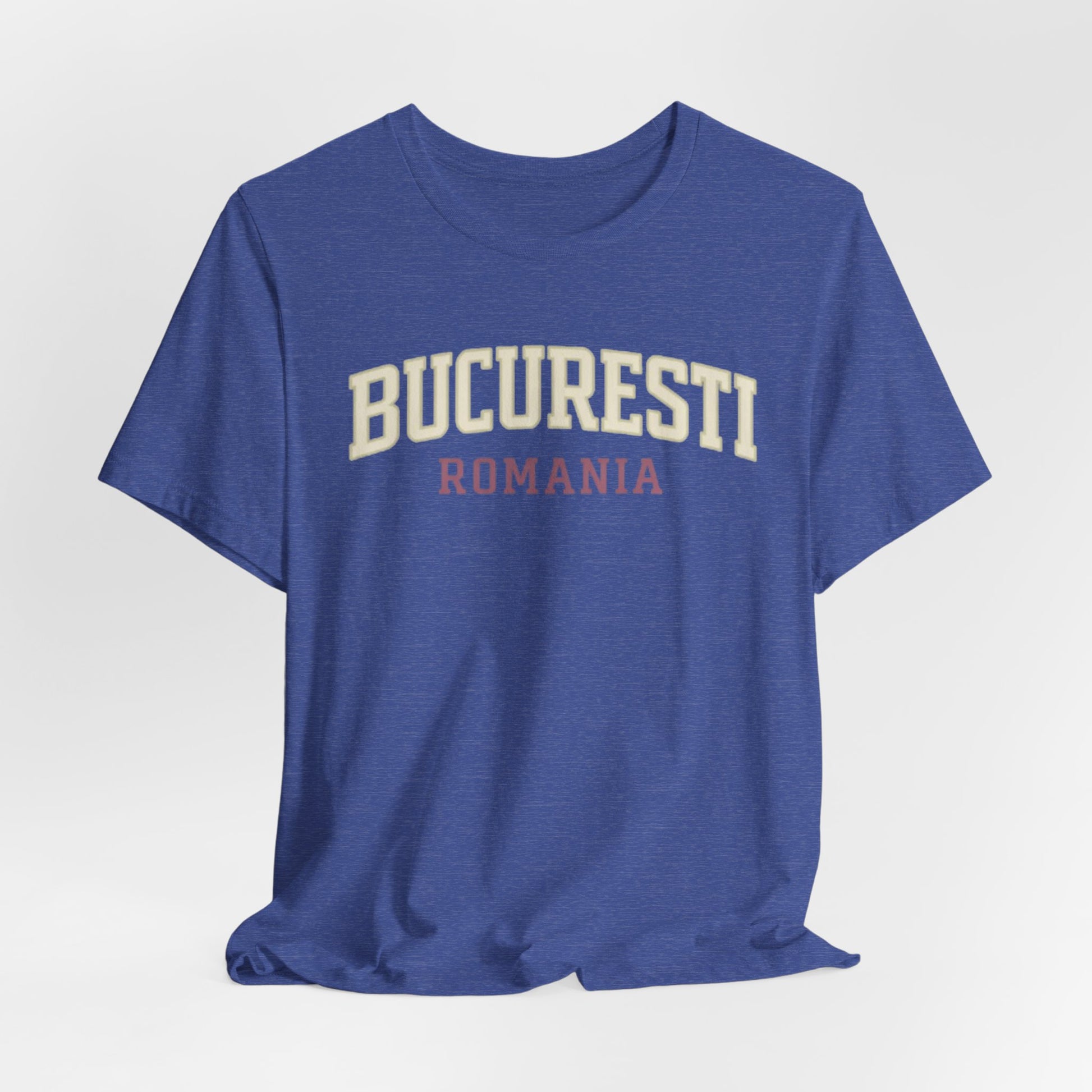 Dark Slate Blue Tricou Bucuresti Romania Vintage City