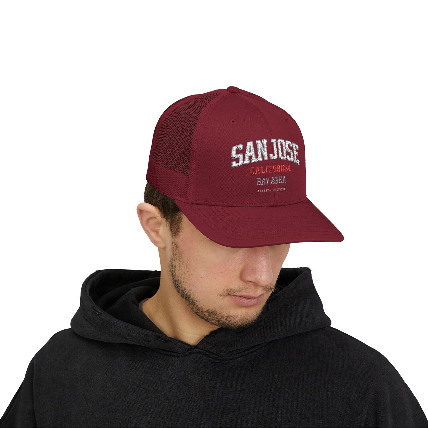 San Jose California Trucker Cap – Bay Area Snapback Hat