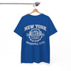 White Smoke New York Baseball T-Shirt – 1903 Athletic Champs Varsity Design Tee