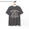 White Smoke San Francisco CA State Champs Graphic T-Shirt – California City Sports Heritage