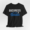 Black Tricou Bucuresti Majestic — Tricou Vintage Romanian City (Est. 1459)