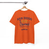 White Smoke San Diego 619 Champs T-Shirt city beach vibe tee