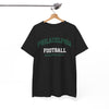 White Smoke Philadelphia Football Athletic Tee football tee college style  sports shirt  team spirit  athletic tee