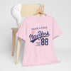 Lavender New York Track & Field 88 T-Shirt vintage sports college style tee