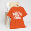 Lavender Tampa Florida USA Retro Athletic T-Shirt
