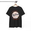 White Smoke New York Baseball Club Tee — Vintage Metro League Graphic T-Shirt