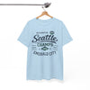 White Smoke Seattle Champs T-Shirt — Emerald City Vintage Athletic Tee