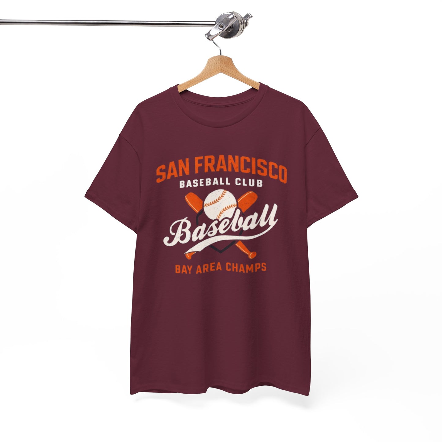 San Francisco Baseball Club Tee — "Bay Area Champs" Vintage Baseball T-Shirt