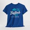 Dark Slate Blue Buffalo NY '76 City of Champions T-Shirt
