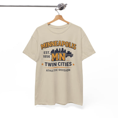 Minneapolis Twin Cities Tee — Athletic Division City Skyline T-Shirt