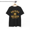 White Smoke Pacers Indiana Basketball Vintage Tee