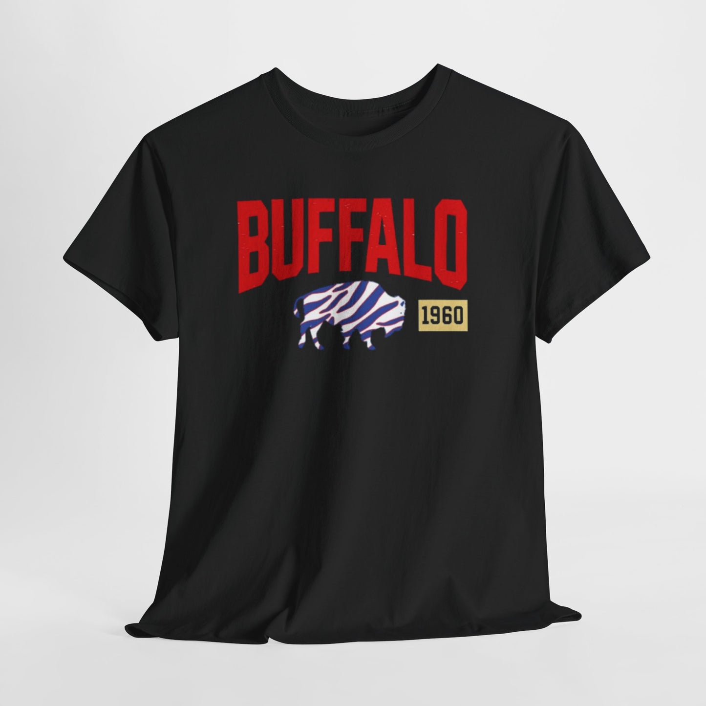 Dark Slate Gray Buffalo football 1960 Tee – Vintage Buffalo Bison Graphic T-Shirt