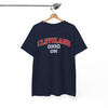 Cleveland Ohio Graphic Tee — Vintage Collegiate City  Shirt