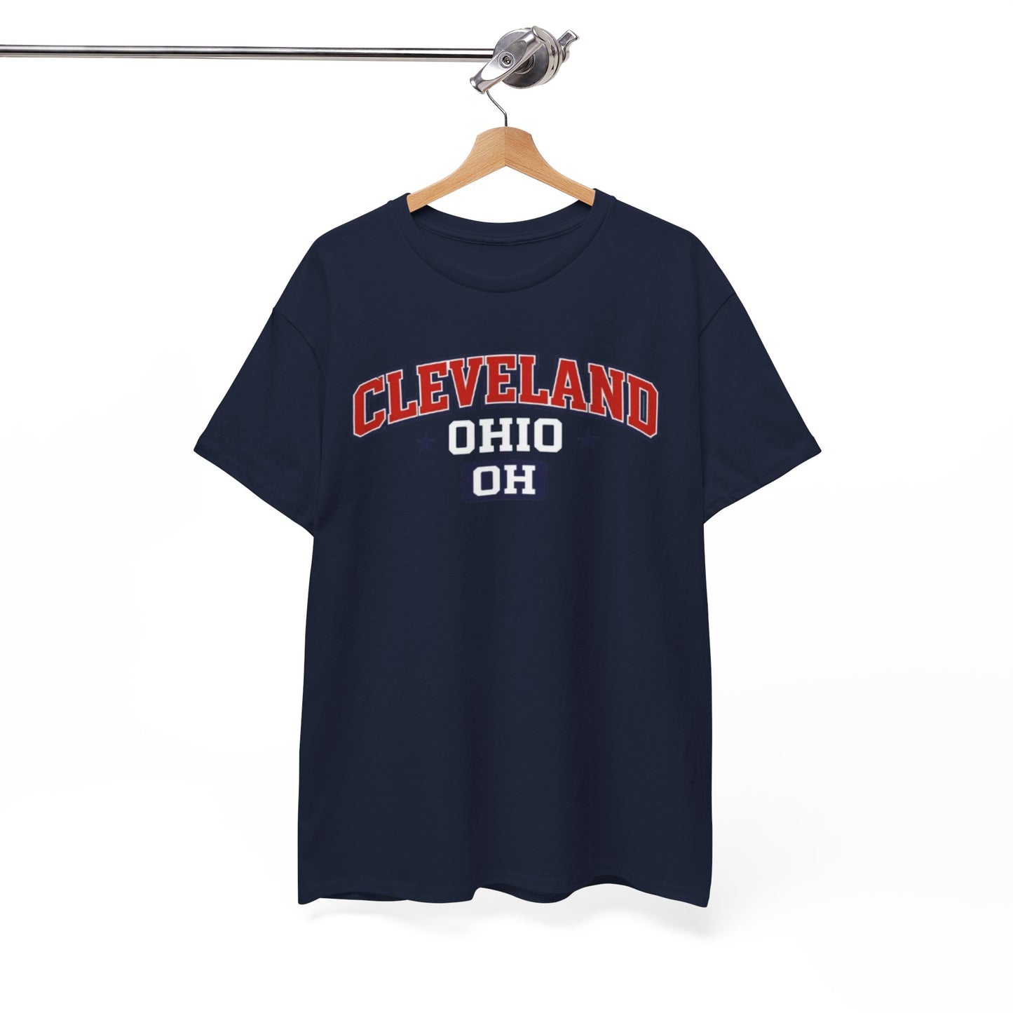Cleveland Ohio Graphic Tee — Vintage Collegiate City  Shirt