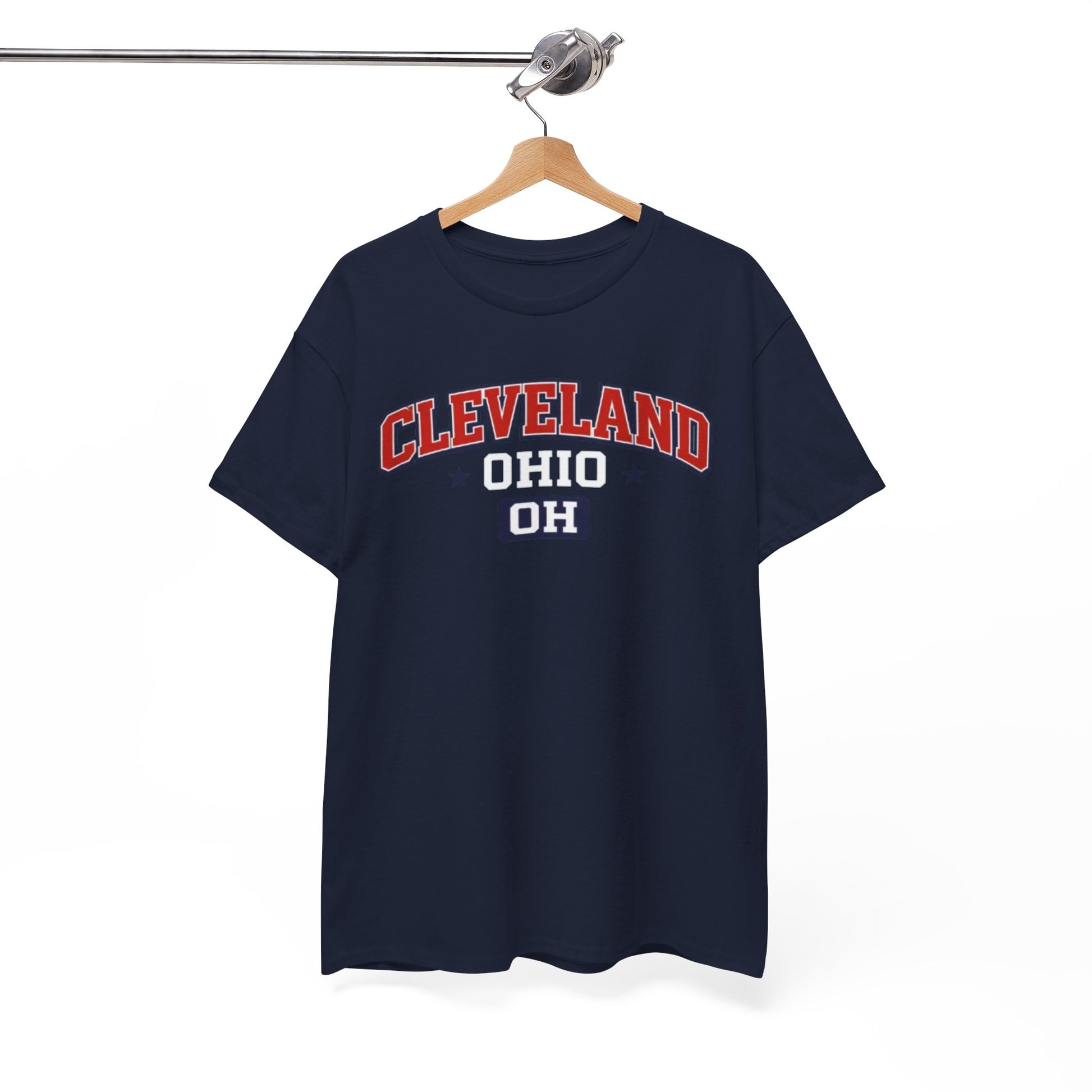 Cleveland Ohio Graphic Tee — Vintage Collegiate City  Shirt streetwear fashion product image 7