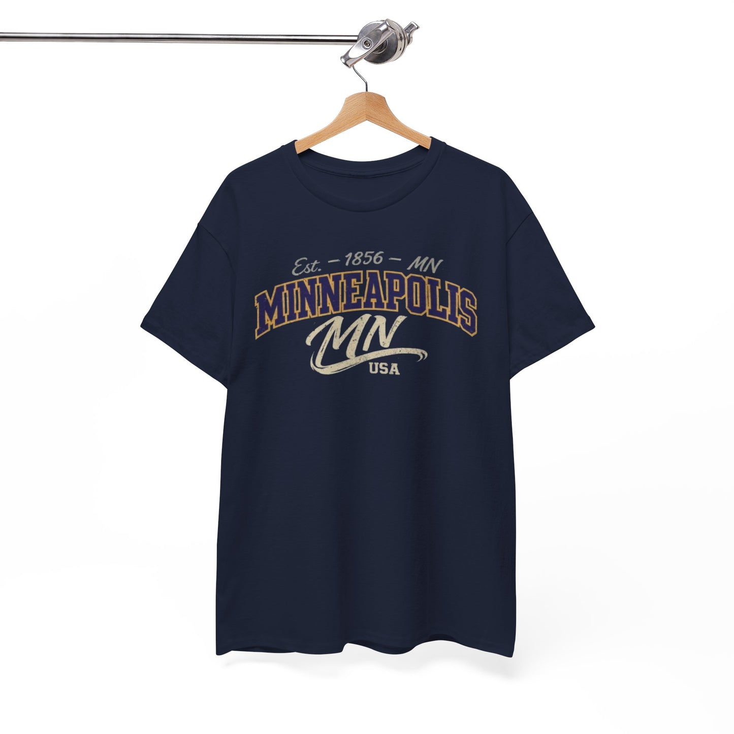 Minneapolis MN Vintage Script T-Shirt streetwear tee