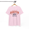 White Smoke Austin Texas 512 Graphic T-Shirt – Capital City Vintage Varsity Streetwear Tee