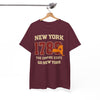 White Smoke New York 1788 T-Shirt — Empire State Vintage Graphic Tee