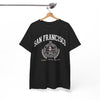 White Smoke San Francisco California Graphic T-Shirt – West Coast City Streetwear Tee