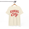 White Smoke Kansas City Varsity Vintage Script Tee