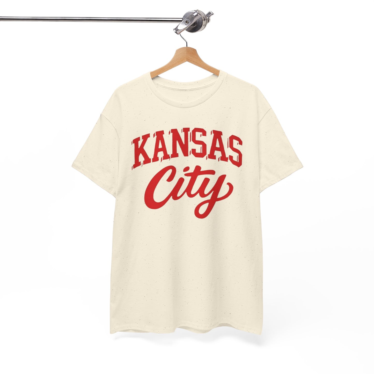 White Smoke Kansas City Varsity Vintage Script Tee