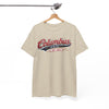 White Smoke Columbus Ohio Vintage Script Tee — Established 1812 City  T-Shirt