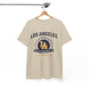 White Smoke Los Angeles LA varsity Tee sporty t shirt
