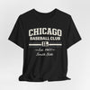 Black Chicago Baseball Club T‑Shirt — South Side Est. 1901 Retro Tee