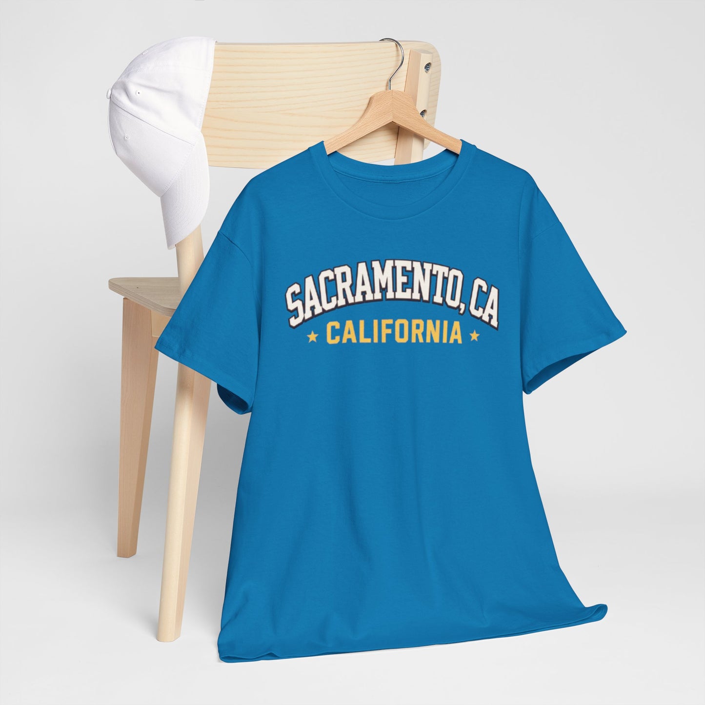 Dark Cyan Sacramento, CA California Vintage Arc T-Shirt