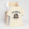 Antique White Los Angeles LA varsity Tee sporty t shirt
