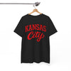 White Smoke Kansas City Varsity Vintage Script Tee