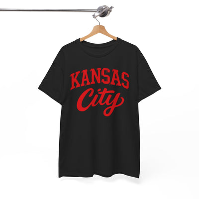 White Smoke Kansas City Varsity Vintage Script Tee