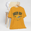 Goldenrod Green Bay Football Helmet Tee – Vintage-style Fan T-Shirt