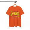 White Smoke Atlanta City Tee — 'Atlanta' Retro Script Graphic T‑Shirt