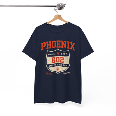 Phoenix 602 Valley of the Sun T-Shirt athletic tee retro  shirt – game day outfit, game day outfit, image 1.0
