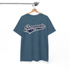 White Smoke Sacramento CA Vintage Script T‑Shirt