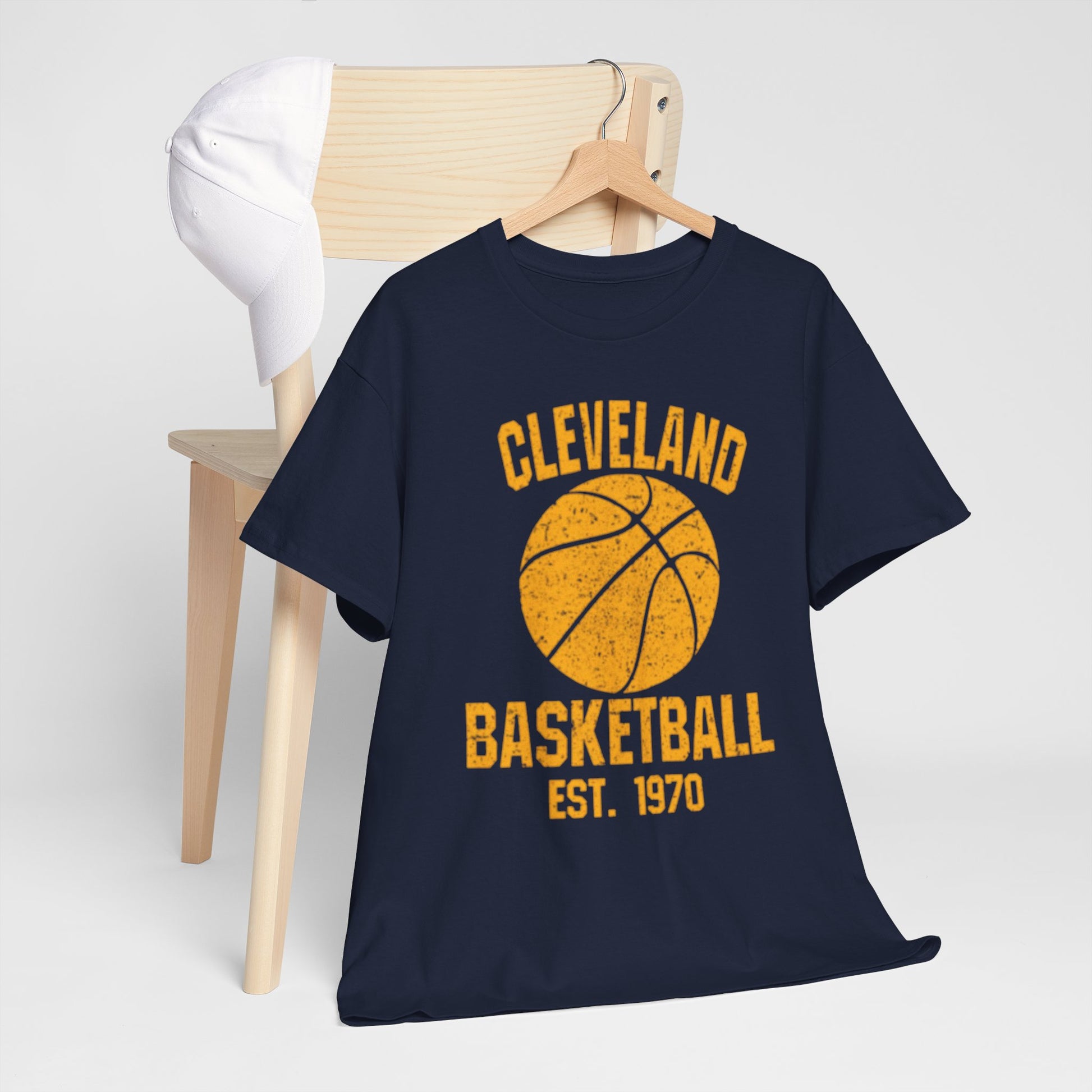 Cleveland Basketball Tee — Vintage Established 1970 Graphic Shirt streetwear fashion product image 8