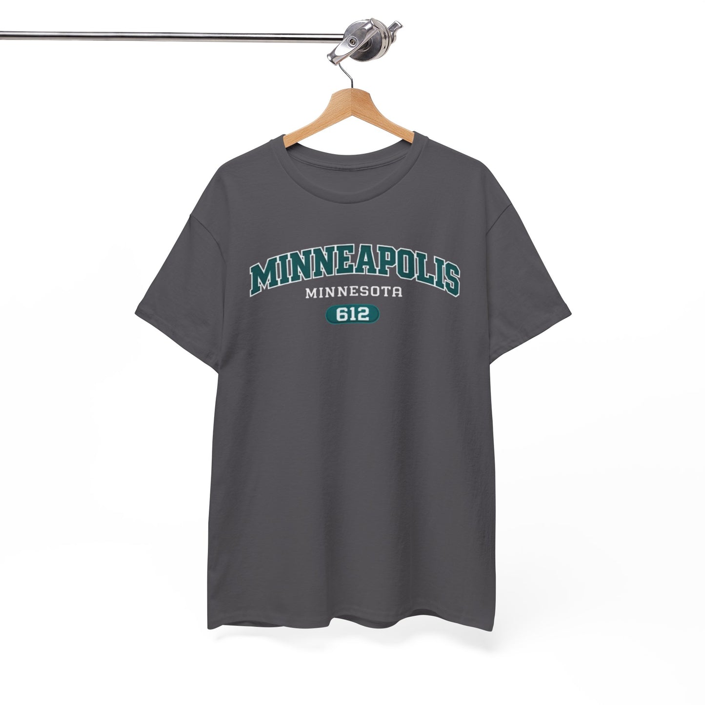 Minneapolis 612 Tee — Retro Minnesota City T‑Shirt