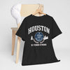 Dark Slate Gray Houston H-Town Strong Tee — Texas 1837 City Skyline Shirt