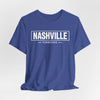 Dark Slate Blue Nashville Tennessee T Shirt Vintage 90s Streetwear tee