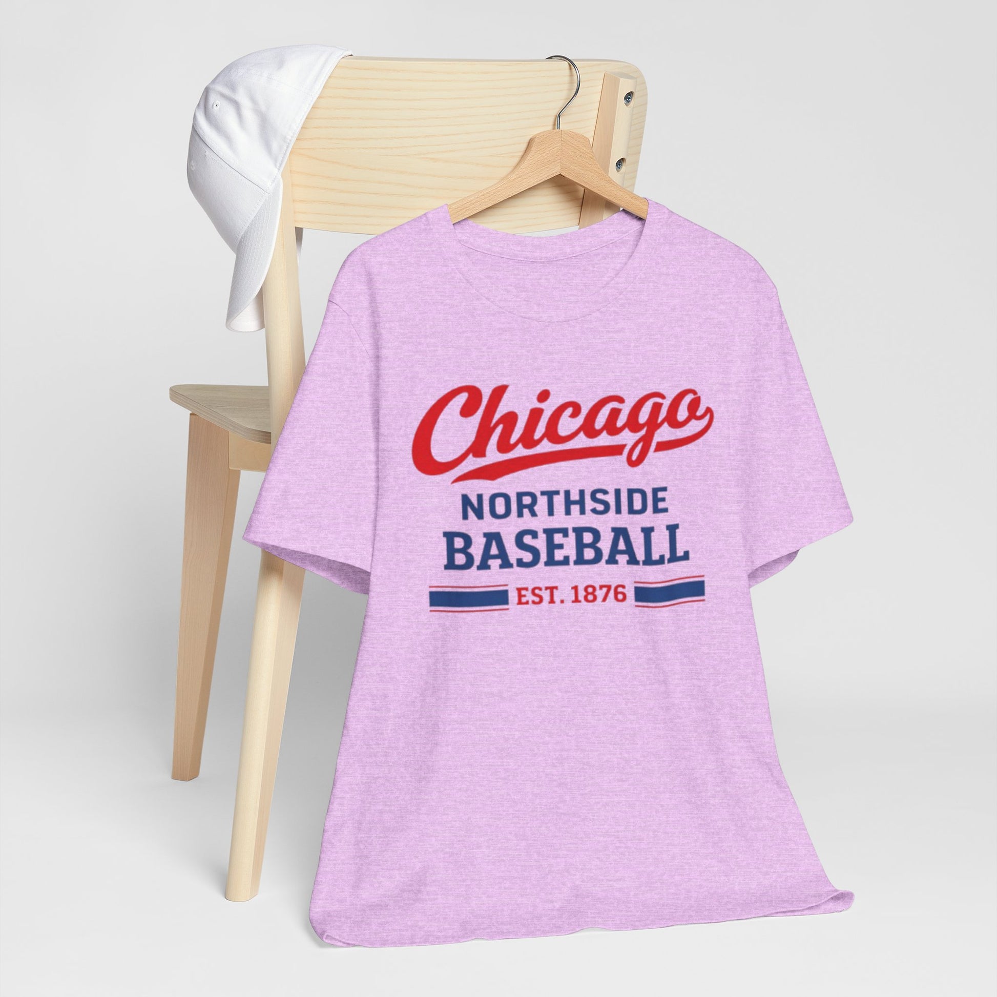 Thistle Chicago Northside Baseball Tee — Est. 1876 Vintage Sports T‑Shirt