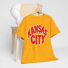 Goldenrod Kansas City Retro Tee — Vintage City Graphic T-Shirt