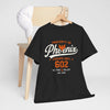 Dark Slate Gray Phoenix Champs Tee — "Property of Phoenix" Vintage Athletic Shirt
