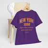Lavender New York 1898 Vintage Tee — Empire State of America City T‑Shirt