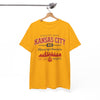 White Smoke Kansas City MO Skyline T-Shirt — Heart of America Athletic Tee