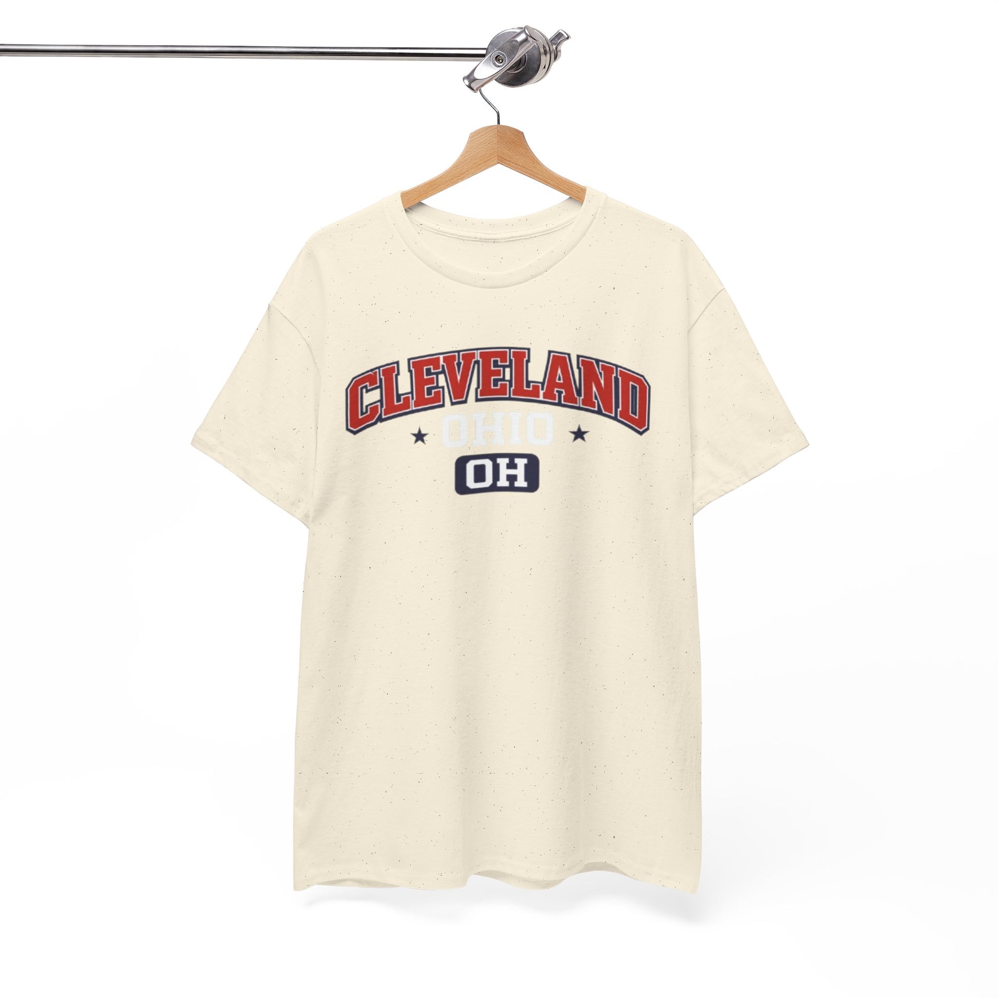 Cleveland Ohio Graphic Tee — Vintage Collegiate City  Shirt streetwear fashion product image 5