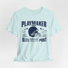 Lavender Playmaker Dallas Football Tee – Dallas Blitz Punt Vintage Helmet Design